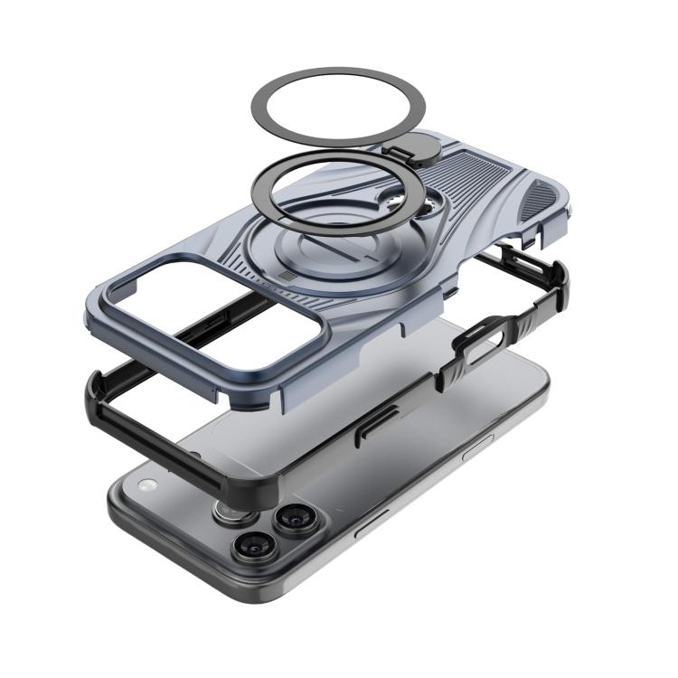 Ốp lưng điện thoại nam châm giá đỡ xoay kim loại hình vòng sao, dành cho iPhone 17 Pro Max, iPhone 17 Pro, iPhone 17, iPhone Air, iPhone 16 Pro Max, iPhone 16 Pro, iPhone 16