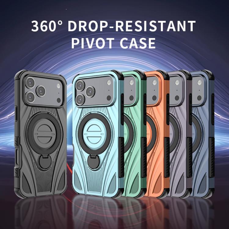 Ốp lưng điện thoại nam châm giá đỡ xoay kim loại hình vòng sao, dành cho iPhone 17 Pro Max, iPhone 17 Pro, iPhone 17, iPhone Air, iPhone 16 Pro Max, iPhone 16 Pro, iPhone 16