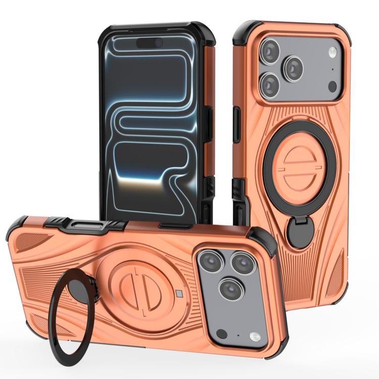 Ốp lưng điện thoại nam châm giá đỡ xoay kim loại hình vòng sao, dành cho iPhone 17 Pro Max, iPhone 17 Pro, iPhone 17, iPhone Air, iPhone 16 Pro Max, iPhone 16 Pro, iPhone 16