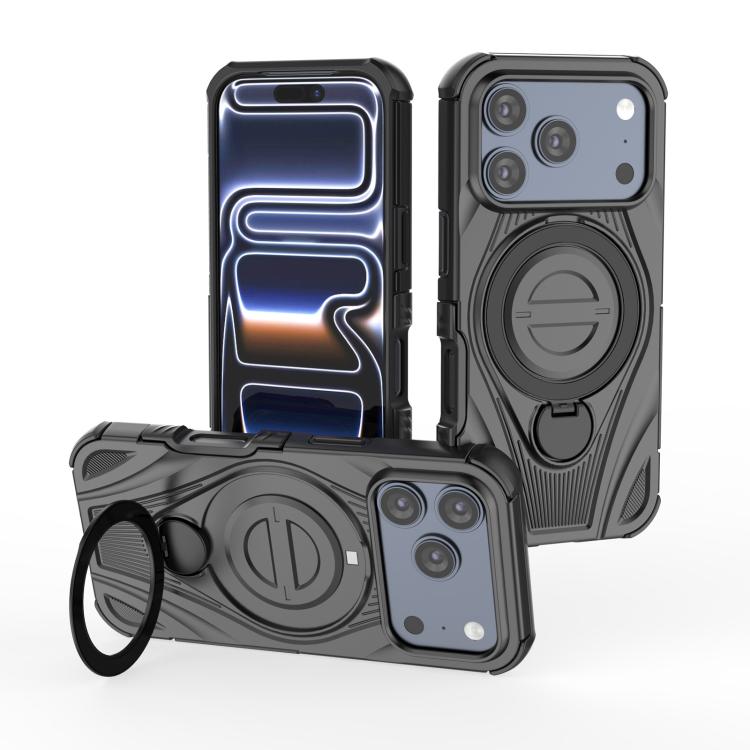 Ốp lưng điện thoại nam châm giá đỡ xoay kim loại hình vòng sao, dành cho iPhone 17 Pro Max, iPhone 17 Pro, iPhone 17, iPhone Air, iPhone 16 Pro Max, iPhone 16 Pro, iPhone 16
