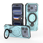 Ốp lưng điện thoại nam châm giá đỡ xoay kim loại hình vòng sao, dành cho iPhone 17 Pro Max, iPhone 17 Pro, iPhone 17, iPhone Air, iPhone 16 Pro Max, iPhone 16 Pro, iPhone 16