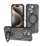 Ốp lưng điện thoại nam châm giá đỡ xoay kim loại hình vòng sao, dành cho iPhone 17 Pro Max, iPhone 17 Pro, iPhone 17, iPhone Air, iPhone 16 Pro Max, iPhone 16 Pro, iPhone 16