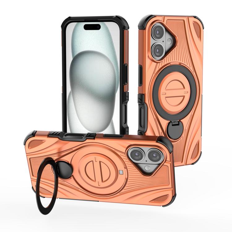 Ốp lưng điện thoại nam châm giá đỡ xoay kim loại hình vòng sao, dành cho iPhone 17 Pro Max, iPhone 17 Pro, iPhone 17, iPhone Air, iPhone 16 Pro Max, iPhone 16 Pro, iPhone 16