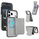 Ốp lưng điện thoại ví nam châm giả da cổ điển YM030, dành cho iPhone 17 Pro Max, dành cho iPhone 17 Pro