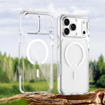 Ốp lưng điện thoại hỗn hợp TPU PC bọc giáp băng nam châm, dành cho iPhone 17 Pro Max, dành cho iPhone 17 Pro, dành cho iPhone Air