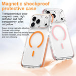 Ốp lưng điện thoại hỗn hợp TPU PC bọc giáp băng nam châm, dành cho iPhone 17 Pro Max, dành cho iPhone 17 Pro, dành cho iPhone Air