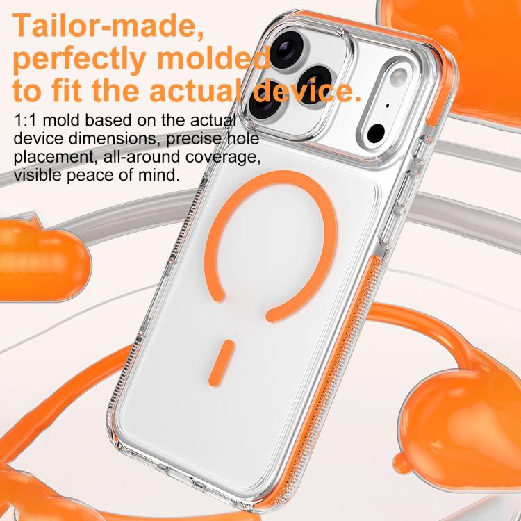 Ốp lưng điện thoại hỗn hợp TPU PC bọc giáp băng nam châm, dành cho iPhone 17 Pro Max, dành cho iPhone 17 Pro, dành cho iPhone Air