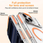 Ốp lưng điện thoại hỗn hợp TPU PC bọc giáp băng nam châm, dành cho iPhone 17 Pro Max, dành cho iPhone 17 Pro, dành cho iPhone Air