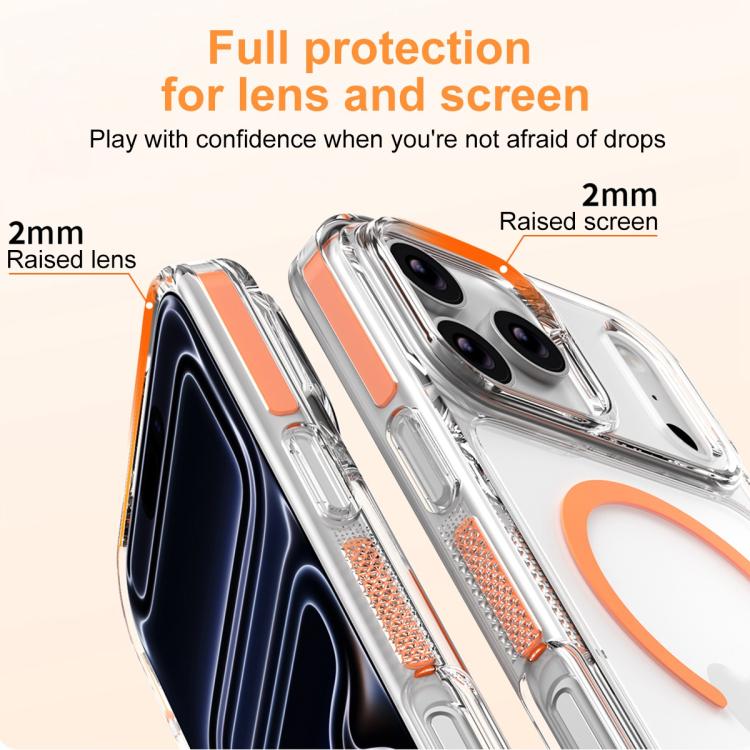 Ốp lưng điện thoại hỗn hợp TPU PC bọc giáp băng nam châm, dành cho iPhone 17 Pro Max, dành cho iPhone 17 Pro, dành cho iPhone Air