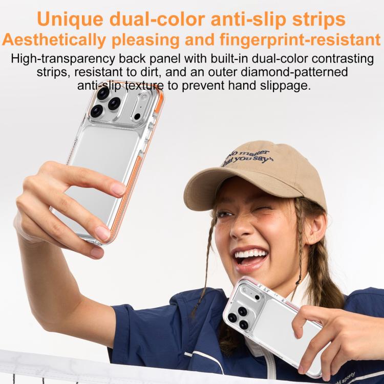 Ốp lưng điện thoại hỗn hợp TPU PC bọc giáp băng, dành cho iPhone 17 Pro Max, dành cho iPhone 17 Pro, dành cho iPhone Air