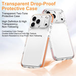 Ốp lưng điện thoại hỗn hợp TPU PC bọc giáp băng, dành cho iPhone 17 Pro Max, dành cho iPhone 17 Pro, dành cho iPhone Air