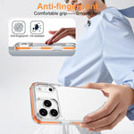 Ốp lưng điện thoại hỗn hợp TPU PC bọc giáp băng, dành cho iPhone 17 Pro Max, dành cho iPhone 17 Pro, dành cho iPhone Air