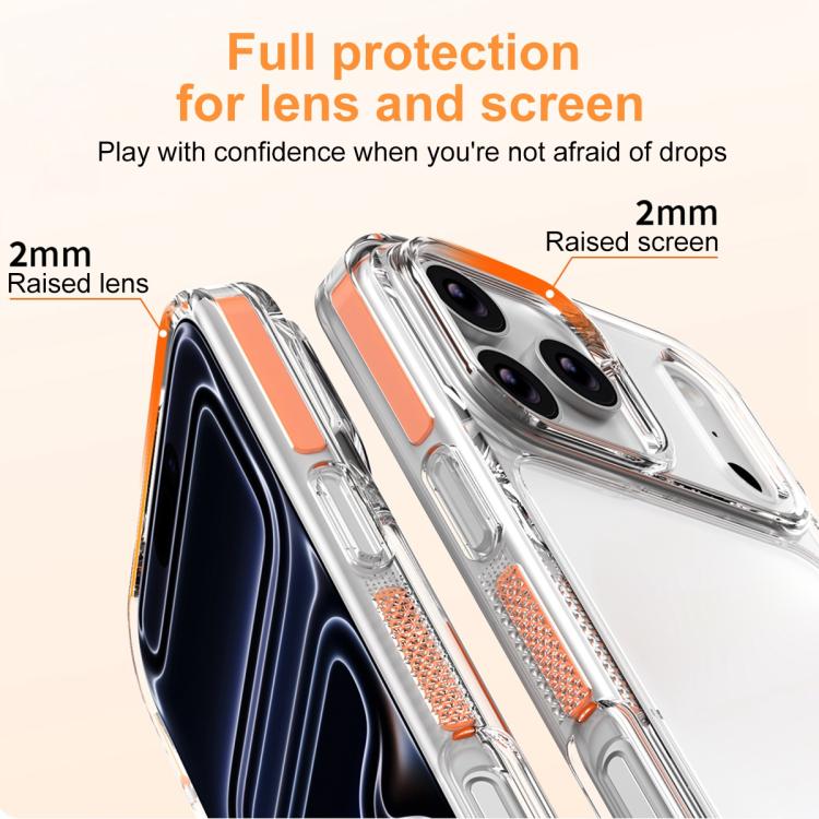 Ốp lưng điện thoại hỗn hợp TPU PC bọc giáp băng, dành cho iPhone 17 Pro Max, dành cho iPhone 17 Pro, dành cho iPhone Air