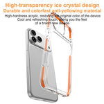 Ốp lưng điện thoại hỗn hợp TPU PC bọc giáp băng, dành cho iPhone 17 Pro Max, dành cho iPhone 17 Pro, dành cho iPhone Air