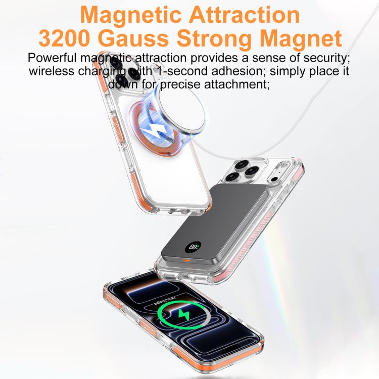 Ốp lưng điện thoại hỗn hợp TPU PC bọc giáp băng nam châm có giá đỡ xoay, dành cho iPhone 17 Pro Max, dành cho iPhone 17 Pro, dành cho iPhone Air
