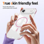 Ốp lưng điện thoại hỗn hợp TPU acrylic trong suốt nam châm Crystal Shield, dành cho iPhone 16 Plus, dành cho iPhone 16, dành cho iPhone 15 Pro Max, dành cho iPhone 15 Pro, dành cho iPhone 15 Plus, dành cho iPhone 15