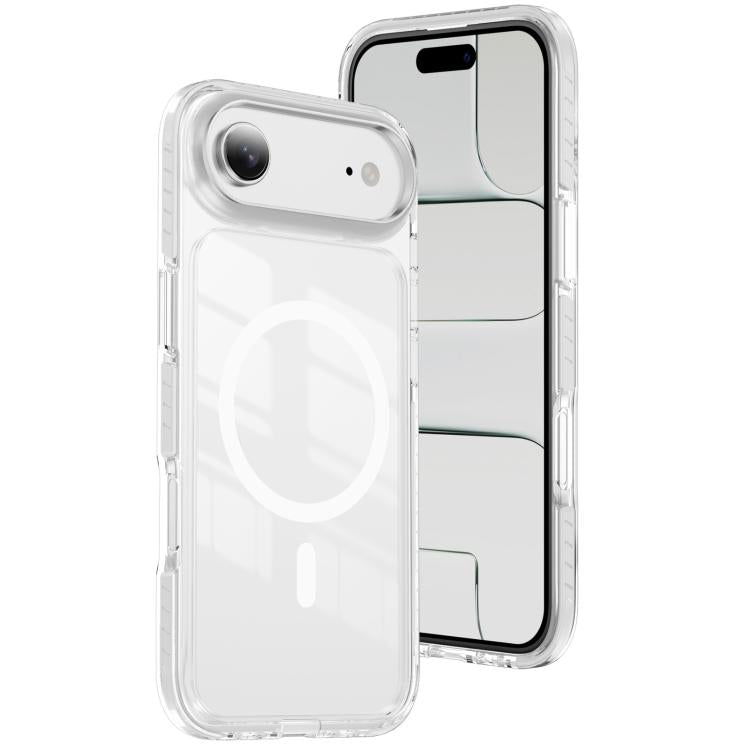Ốp lưng điện thoại hỗn hợp TPU acrylic trong suốt nam châm Crystal Shield, dành cho iPhone 16 Plus, dành cho iPhone 16, dành cho iPhone 15 Pro Max, dành cho iPhone 15 Pro, dành cho iPhone 15 Plus, dành cho iPhone 15