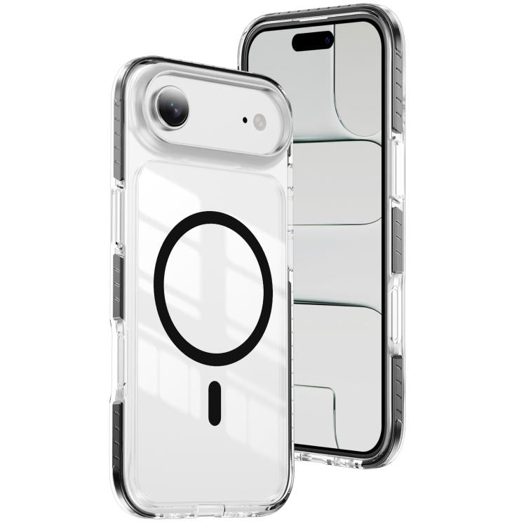 Ốp lưng điện thoại hỗn hợp TPU acrylic trong suốt nam châm Crystal Shield, dành cho iPhone 16 Plus, dành cho iPhone 16, dành cho iPhone 15 Pro Max, dành cho iPhone 15 Pro, dành cho iPhone 15 Plus, dành cho iPhone 15