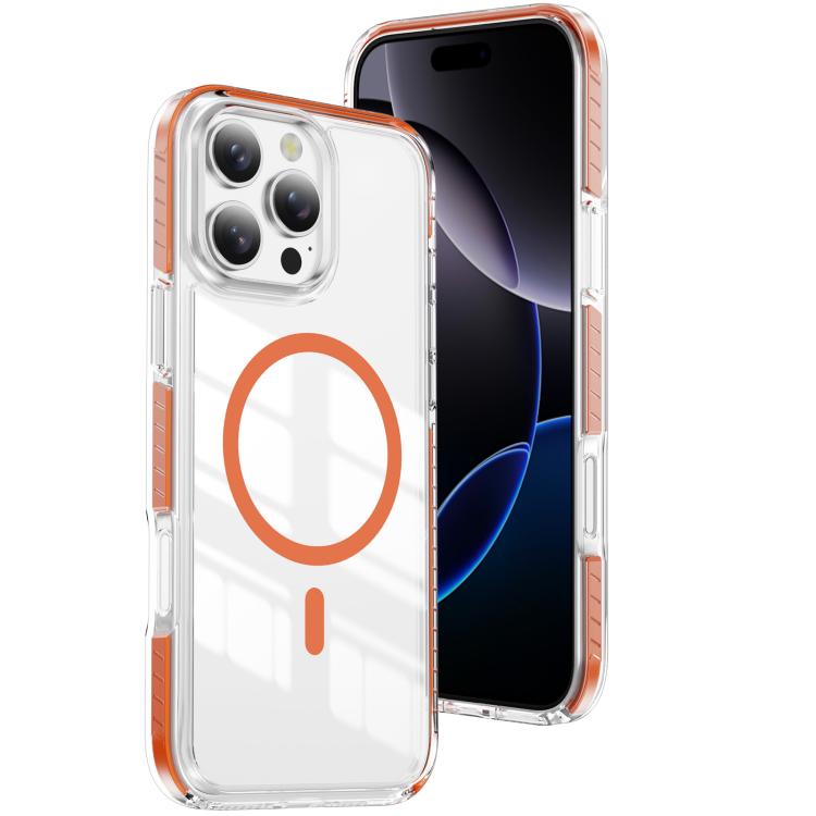 Ốp lưng điện thoại hỗn hợp TPU acrylic trong suốt nam châm Crystal Shield, dành cho iPhone 17 Pro Max, dành cho iPhone 17 Pro, dành cho iPhone 17, dành cho iPhone Air, dành cho iPhone 16 Pro Max, dành cho iPhone 16 Pro