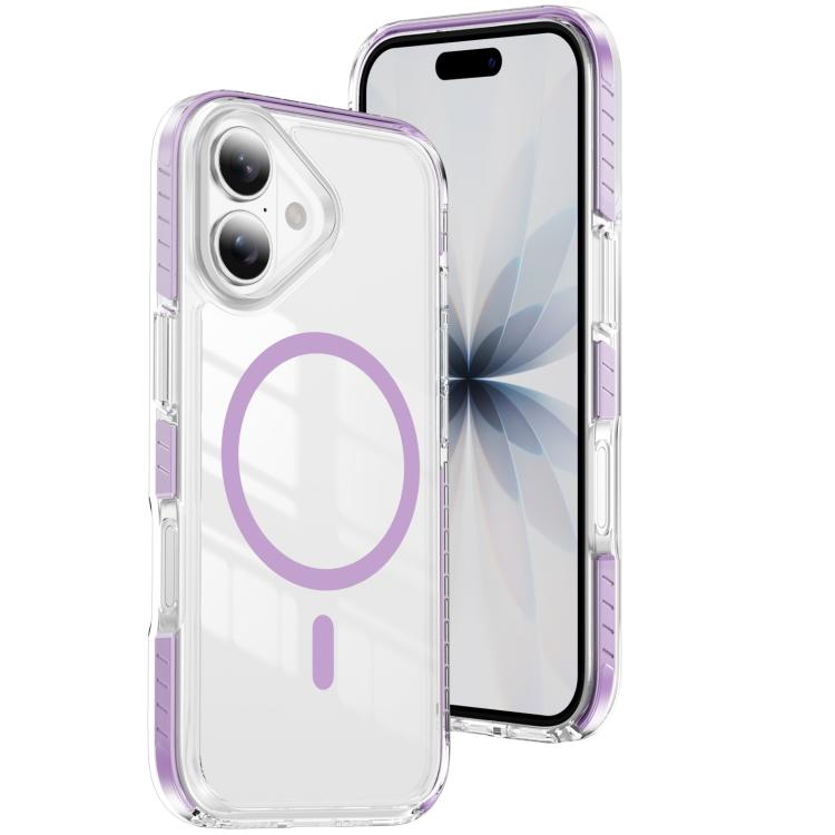 Ốp lưng điện thoại hỗn hợp TPU acrylic trong suốt nam châm Crystal Shield, dành cho iPhone 16 Plus, dành cho iPhone 16, dành cho iPhone 15 Pro Max, dành cho iPhone 15 Pro, dành cho iPhone 15 Plus, dành cho iPhone 15