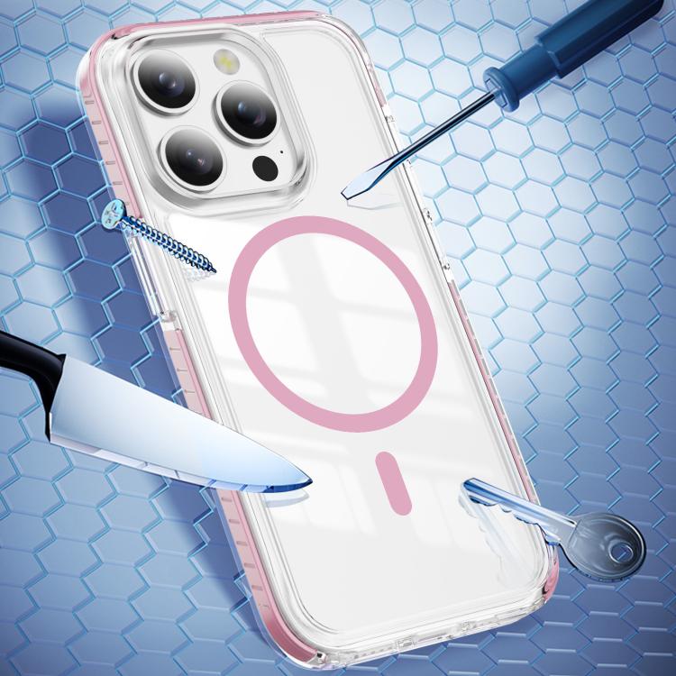 Ốp lưng điện thoại hỗn hợp TPU acrylic trong suốt nam châm Crystal Shield, dành cho iPhone 14 Plus, dành cho iPhone 14 / 13, dành cho iPhone 14 Pro, dành cho iPhone 14 Pro Max, dành cho iPhone 13 Pro Max, dành cho iPhone 13 Pro