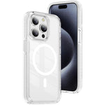 Ốp lưng điện thoại hỗn hợp TPU acrylic trong suốt nam châm Crystal Shield, dành cho iPhone 14 Plus, dành cho iPhone 14 / 13, dành cho iPhone 14 Pro, dành cho iPhone 14 Pro Max, dành cho iPhone 13 Pro Max, dành cho iPhone 13 Pro