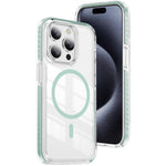 Ốp lưng điện thoại hỗn hợp TPU acrylic trong suốt nam châm Crystal Shield, dành cho iPhone 14 Plus, dành cho iPhone 14 / 13, dành cho iPhone 14 Pro, dành cho iPhone 14 Pro Max, dành cho iPhone 13 Pro Max, dành cho iPhone 13 Pro