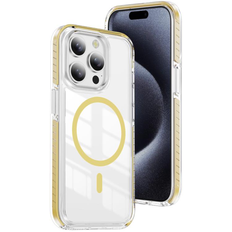 Ốp lưng điện thoại hỗn hợp TPU acrylic trong suốt nam châm Crystal Shield, dành cho iPhone 14 Plus, dành cho iPhone 14 / 13, dành cho iPhone 14 Pro, dành cho iPhone 14 Pro Max, dành cho iPhone 13 Pro Max, dành cho iPhone 13 Pro