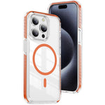 Ốp lưng điện thoại hỗn hợp TPU acrylic trong suốt nam châm Crystal Shield, dành cho iPhone 14 Plus, dành cho iPhone 14 / 13, dành cho iPhone 14 Pro, dành cho iPhone 14 Pro Max, dành cho iPhone 13 Pro Max, dành cho iPhone 13 Pro