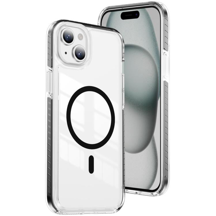Ốp lưng điện thoại hỗn hợp TPU acrylic trong suốt nam châm Crystal Shield, dành cho iPhone 16 Plus, dành cho iPhone 16, dành cho iPhone 15 Pro Max, dành cho iPhone 15 Pro, dành cho iPhone 15 Plus, dành cho iPhone 15