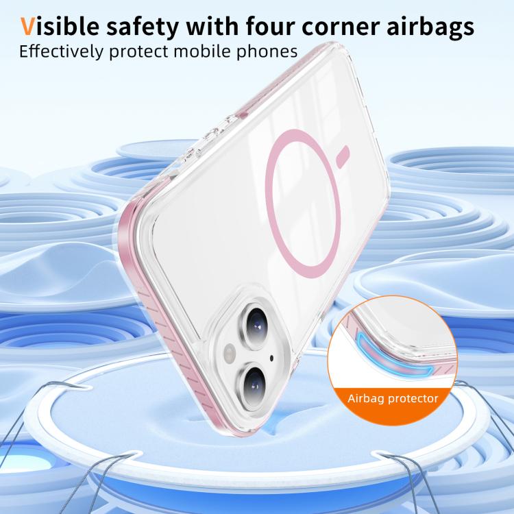 Ốp lưng điện thoại hỗn hợp TPU acrylic trong suốt nam châm Crystal Shield, dành cho iPhone 14 Plus, dành cho iPhone 14 / 13, dành cho iPhone 14 Pro, dành cho iPhone 14 Pro Max, dành cho iPhone 13 Pro Max, dành cho iPhone 13 Pro
