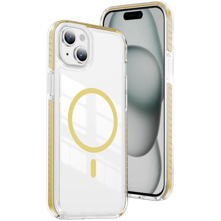 Ốp lưng điện thoại hỗn hợp TPU acrylic trong suốt nam châm Crystal Shield, dành cho iPhone 14 Plus, dành cho iPhone 14 / 13, dành cho iPhone 14 Pro, dành cho iPhone 14 Pro Max, dành cho iPhone 13 Pro Max, dành cho iPhone 13 Pro