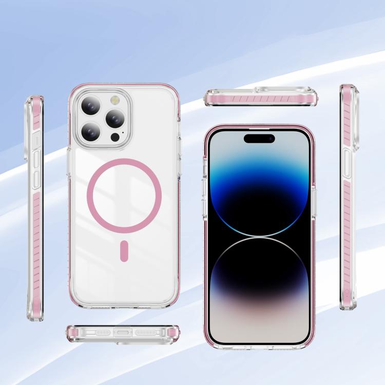 Crystal Shield Clear Magnetic Acrylic Hybrid TPU Phone Case, For iPhone 14 Pro Max, For iPhone 13 Pro Max, For iPhone 13 Pro, For iPhone 12 / 12 Pro, For iPhone 12 Pro Max