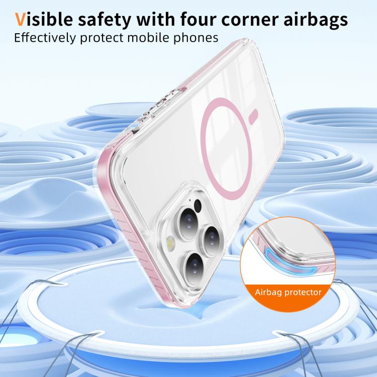 Crystal Shield Clear Magnetic Acrylic Hybrid TPU Phone Case, For iPhone 14 Pro Max, For iPhone 13 Pro Max, For iPhone 13 Pro, For iPhone 12 / 12 Pro, For iPhone 12 Pro Max