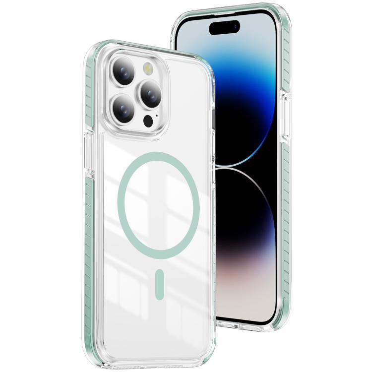 Crystal Shield Clear Magnetic Acrylic Hybrid TPU Phone Case, For iPhone 14 Pro Max, For iPhone 13 Pro Max, For iPhone 13 Pro, For iPhone 12 / 12 Pro, For iPhone 12 Pro Max