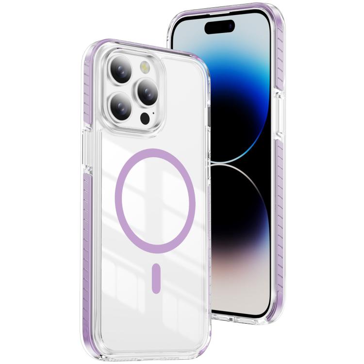 Crystal Shield Clear Magnetic Acrylic Hybrid TPU Phone Case, For iPhone 14 Pro Max, For iPhone 13 Pro Max, For iPhone 13 Pro, For iPhone 12 / 12 Pro, For iPhone 12 Pro Max