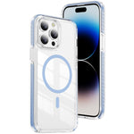 Crystal Shield Clear Magnetic Acrylic Hybrid TPU Phone Case, For iPhone 14 Pro Max, For iPhone 13 Pro Max, For iPhone 13 Pro, For iPhone 12 / 12 Pro, For iPhone 12 Pro Max