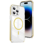 Crystal Shield Clear Magnetic Acrylic Hybrid TPU Phone Case, For iPhone 14 Pro Max, For iPhone 13 Pro Max, For iPhone 13 Pro, For iPhone 12 / 12 Pro, For iPhone 12 Pro Max