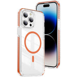 Ốp lưng điện thoại hỗn hợp TPU acrylic trong suốt nam châm Crystal Shield, dành cho iPhone 14 Plus, dành cho iPhone 14 / 13, dành cho iPhone 14 Pro, dành cho iPhone 14 Pro Max, dành cho iPhone 13 Pro Max, dành cho iPhone 13 Pro