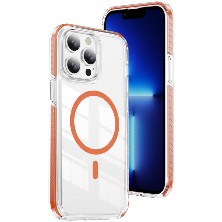 Ốp lưng điện thoại hỗn hợp TPU acrylic trong suốt nam châm Crystal Shield, dành cho iPhone 14 Plus, dành cho iPhone 14 / 13, dành cho iPhone 14 Pro, dành cho iPhone 14 Pro Max, dành cho iPhone 13 Pro Max, dành cho iPhone 13 Pro