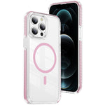 Ốp Lưng Điện Thoại Hybrid TPU Pha Lê Trong Suốt Nam Châm Crystal Shield, Dành Cho iPhone 12 / 12 Pro, Dành Cho iPhone 12 Pro Max