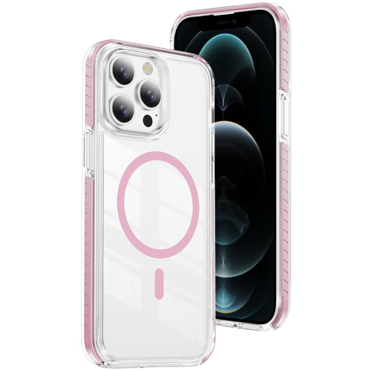 Ốp Lưng Điện Thoại Hybrid TPU Pha Lê Trong Suốt Nam Châm Crystal Shield, Dành Cho iPhone 12 / 12 Pro, Dành Cho iPhone 12 Pro Max