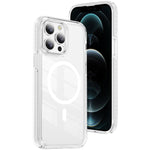 Ốp Lưng Điện Thoại Hybrid TPU Pha Lê Trong Suốt Nam Châm Crystal Shield, Dành Cho iPhone 12 / 12 Pro, Dành Cho iPhone 12 Pro Max