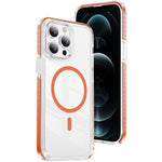 Ốp Lưng Điện Thoại Hybrid TPU Pha Lê Trong Suốt Nam Châm Crystal Shield, Dành Cho iPhone 12 / 12 Pro, Dành Cho iPhone 12 Pro Max