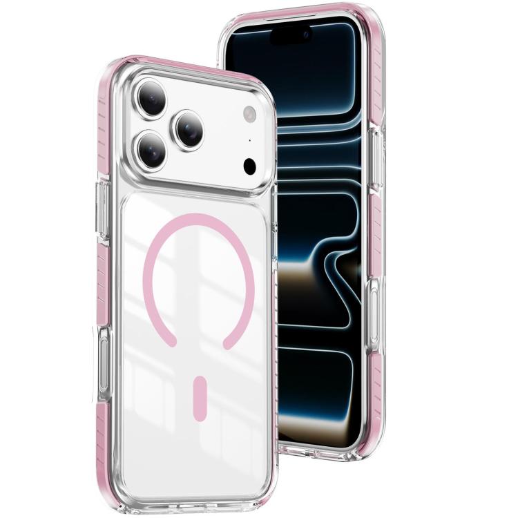 Ốp lưng điện thoại hỗn hợp TPU acrylic trong suốt nam châm Crystal Shield, dành cho iPhone 17 Pro Max, dành cho iPhone 17 Pro, dành cho iPhone 17, dành cho iPhone Air, dành cho iPhone 16 Pro Max, dành cho iPhone 16 Pro