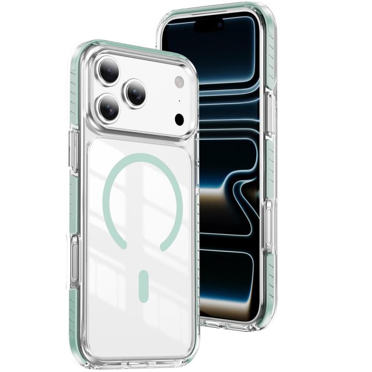 Ốp lưng điện thoại hỗn hợp TPU acrylic trong suốt nam châm Crystal Shield, dành cho iPhone 17 Pro Max, dành cho iPhone 17 Pro, dành cho iPhone 17, dành cho iPhone Air, dành cho iPhone 16 Pro Max, dành cho iPhone 16 Pro
