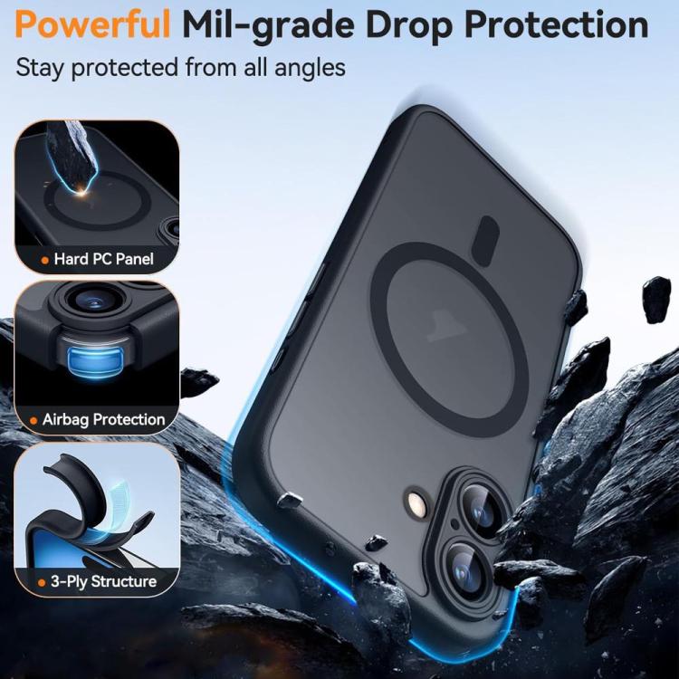 Ốp lưng điện thoại mờ nam châm cảm giác da XDcase kèm phim bảo vệ ống kính, dành cho iPhone 17 Pro Max, dành cho iPhone 17 Pro, dành cho iPhone 17, dành cho iPhone Air