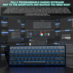 AULA WIN60HE Standard Edition 60 Keys RGB Wired Keyboard