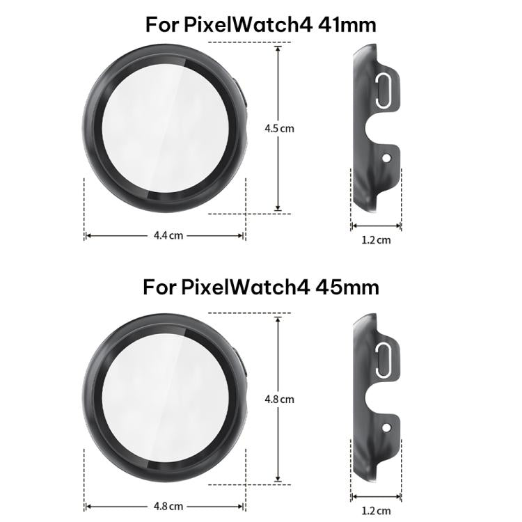 Miếng dán kính cường lực xDfind phủ dầu tích hợp cho đồng hồ PC, dành cho Google Pixel Watch 4 / 3 45mm, Google Pixel Watch 4 / 3 / 2 / 1 41mm