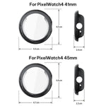Ốp đồng hồ TPU tích hợp phim cường lực xDfind, dành cho Google Pixel Watch 4 / 3 45mm, dành cho Google Pixel Watch 4 / 3 / 2 / 1 41mm